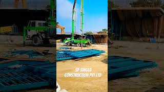 SP singla construction pvt ltd casting yard PaayalTenaShortVideos [upl. by Timrek]