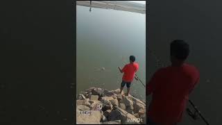 Fishing at Phaliya River Chenab Pakistan [upl. by Aeslek]