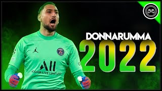 Gianluigi Donnarumma ● Italian Giant ● Miraculous Saves amp Passes Show  202122 FHD [upl. by Nivahb]