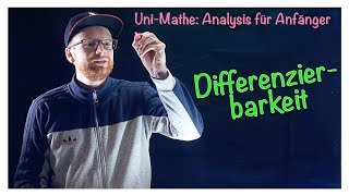 61 Differenzierbarkeit  Analysis für Anfänger Differentialrechnung [upl. by Mad]