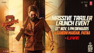 Pushpa 2  The Rule Massive Trailer Launch Event LIVE  Allu Arjun  Sukumar  Rashmika  DSP [upl. by Ahgiel]