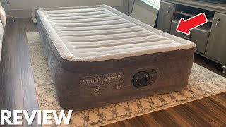 INTEX Deluxe Air Mattress with Builtin Pump  Quick Review [upl. by Anairda200]