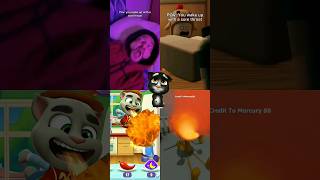 You Wake Up With A Sore Throat 😈😡🤖 mytalkingtom2 funny shorts animation memes [upl. by Adas]