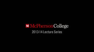 McPherson College Lecture  Dr Harry Turtledove audio [upl. by Mayhew]