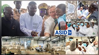 Inauguration de la nouvelle usine de transformation100100 sénégalaise BIOSENE installée à Bambilor [upl. by Nivac]