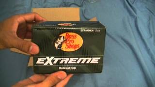 Bass Pro Shops Extreme bait casting reel [upl. by Evvie]