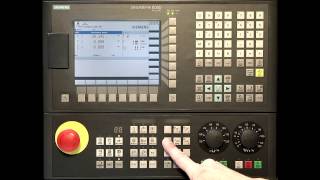 SINUMERIK 808D Tutorial Milling Part 2  Switch on amp Reference [upl. by Lenzi92]