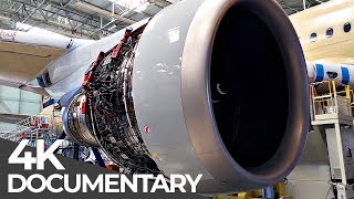 Giant Aircraft Manufacturing an Airbus A350  Mega Manufacturing  Free Documentary [upl. by Aihc]