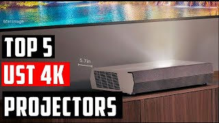 ✅BEST UST 4K PROJECTORS 2024  Top 3 4K PROJECTORS Review [upl. by Nissa]