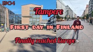 First day in Tampere Finland 🇫🇮🤩 Finally reached Europe europe finland india [upl. by Eniala375]