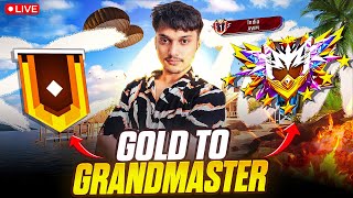 🔴Live Dominating Top 1 Grandmaster V Badge Lobby🗿😤Serious Grandmaster Pushing😡Garena Free Fire [upl. by Ereynihc]