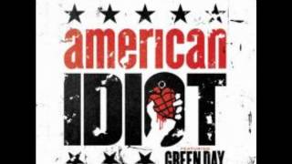 Green Day  Know Your Enemy  The Original Broadway Cast Recording [upl. by Hars502]