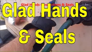 New CDL Truck Driver Tips Securing Glad Hands amp Replacing Glad Hand Seals [upl. by Olwen]