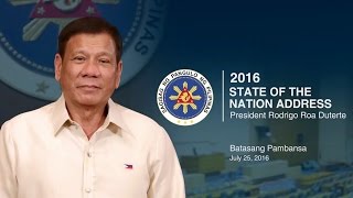 2016 State of the Nation Address [upl. by Xxam]