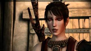 Dragon Age Origins Morrigan Romance part 2 Talking to Morrigan after the battle of Ostagar [upl. by Akahc]