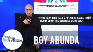 Tito Boy shares his opinion about the current state of the ABSCBN franchise renewal  TWBA [upl. by Odel995]