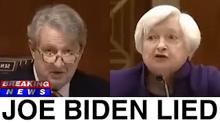 Joe Biden lied  John Kennedy grilled Bidens secretary when revealing a lie about the public debt [upl. by Ehudd]