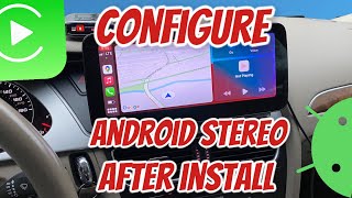 how to configure Audi a4 aftermarket android head unit audio to work with original speakers [upl. by Dominus]