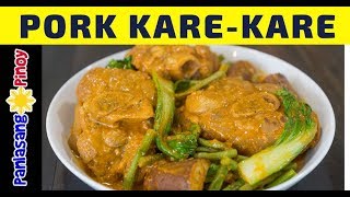 Pork Kare kare Recipe  Pata Kare  Easy Filipino Kare Kare Panlasang Pinoy [upl. by Yerffeg]