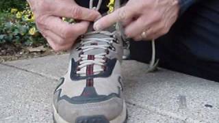 how to tie shoelace  Square or Granny Knot [upl. by Ydnys]