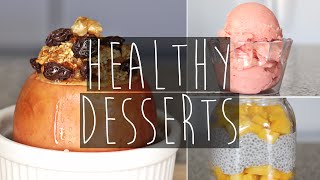 3 Simple Healthy Dessert Recipes amp Marilyn Dennis Show  Eva Chung [upl. by Doownelg]