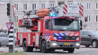 2x Versneller Brandweer Utrecht AL 094852 met spoed naar een afhijsing in Utrecht [upl. by Lirbaj]