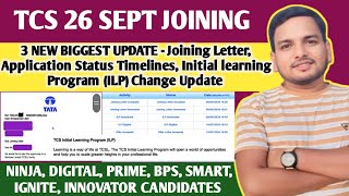 TCS Joining Letter Latest Update 🔥  Mass Onboarding  ILP Update  Candidates Timelines Update OL [upl. by Droffilc608]