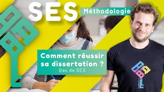 Réussir sa dissertation en SES  Ma méthode pour être bon  SES 2025 Méthodologie [upl. by Hands158]