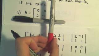 Finding the Inverse of a 3 x 3 Matrix using Determinants and Cofactors  Example 1 [upl. by Mackintosh]