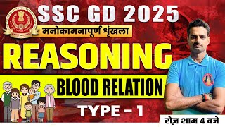 SSC GD NEW VACANCY 2025  SSC GD BLOOD RELATION  SSC GD REASONING CLASSES  REASONING BY ATAL SIR [upl. by Maze]