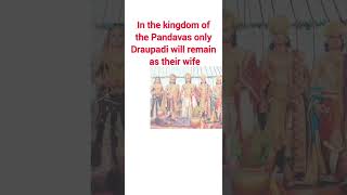 Rules of Pandavas had to follow after getting Married to Draupadi [upl. by Basir]