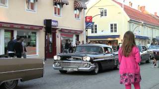 Cruising Borgholm 3 Road Rebels 20110521 [upl. by Ahsinnod]