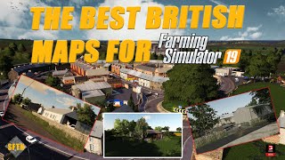 The best BRITISH MAPS for Farming Simulator 19 [upl. by Ennaira428]