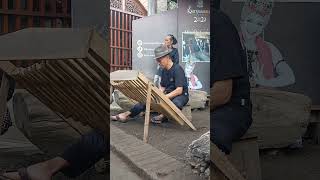 Angklung musik lesung Suku Osing Banyuwangi desa Adat Kemiren persiapan sunriseofjava music [upl. by Aira]