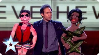 Steve Hewletts ventriloquist act with some special guests  Final 2013  Britains Got Talent 2013 [upl. by Doownil111]