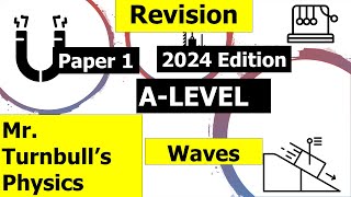 A Level Physics Paper 1 Revision Session Waves Questions 2024 Edit [upl. by Ennaid]