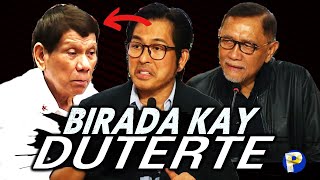 BIRADA ni Dan Fernandez at Abante sa mga pahayag ni dating Pangulong Duterte [upl. by Asoral60]