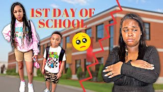 First Day OF SCHOOL for the KIDS VERY EMOTIONAL [upl. by Alphonsine614]