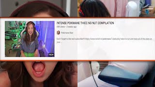 How are these videos STILL on youtube Pokimane THICC Compilations [upl. by Tiffa]