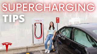 TESLA SUPERCHARGING TIPS What you need to know about supercharging [upl. by Beatrisa]