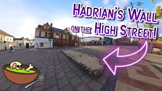 Hadrians Wall on the High Street  Byker Insta 360 X3 Camera Test [upl. by Eittak]