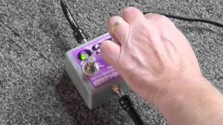 Dwarfcraft Zhago Boost Fuzz Effect Pedal Demo [upl. by Markiv]