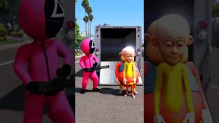 GTA V  BABY SAVING MOTU PATLU FROM GHOST 😮shorts [upl. by Dlareg]