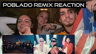 Latin Americans React to Poblado Remix Official Video [upl. by Eiuqcaj]