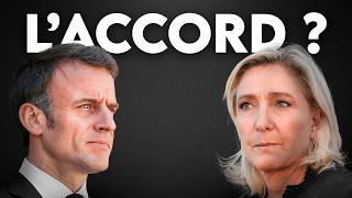 Le Pen négocie avec Macron la gauche s’insurge [upl. by Dorotea]