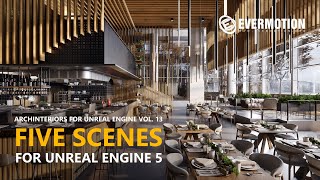 Restaurant Scenes for Unreal Engine 5 [upl. by Stavros677]