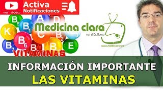 Vitaminas ¿Para que sirven ¿Debo tomar suplementos vitamínicos Explicación médica  Medicina Clara [upl. by Ydnahs]