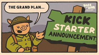 Hogs of War Lardcore  The Grand Plan Kickstarter Dates Announced [upl. by Helbon]