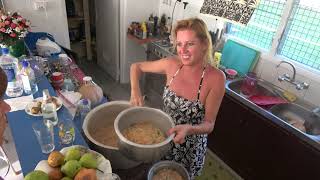 Cooking for pets in Savusavu Fiji [upl. by Netsoj469]