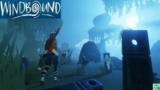 Windbound Gameplay Deutsch 12 Das Duell gegen den Sumpfwomper im Sumpf  Lets Play German PS4 [upl. by Nyret]